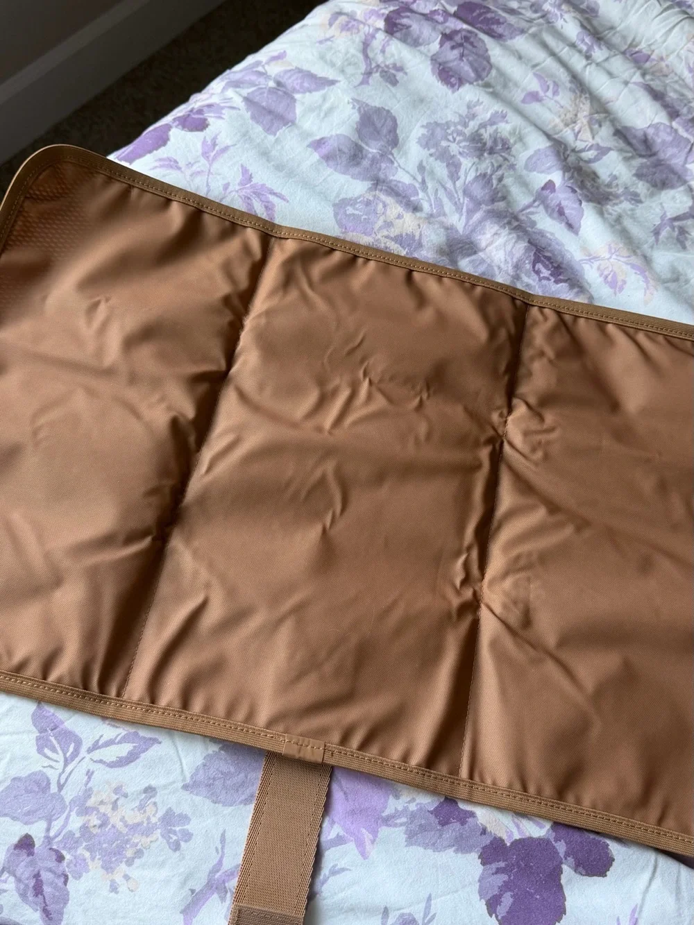 Dagne Dover Wade Neoprene Diaper Tote in Camel